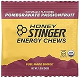 Honey Stinger Organic Energy Chews, Pomegranate Passion Fruit, 1.8 Ounce (Pack of 12)