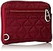 Pacsafe RFIDsafe W100 Anti-Theft RFID Blocking Wallet, Cranberry