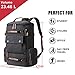 Canvas Backpack, Yousu Mens Large Travel Duffel Bags Fashion Multi Functional Backpacks Canvas Rucksack Vintage Outdoor Traveling Daypack Black