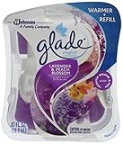 Glade Plugins Scented Oil Starter Kit, Lavender and Peach Blossom, 0.67 Ounce