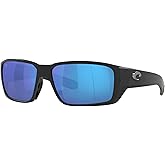 Costa Del Mar Sunglasses for Men - Fantail PRO Men's Polarized Sunglasses - Fishing, Boating & Beach UV Protection - Size 60