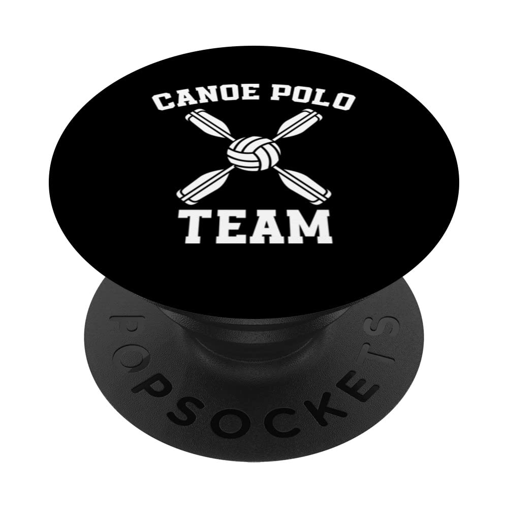 Canoe Polo Team Outfit Love Water Team Sports PopSockets Swappable PopGrip