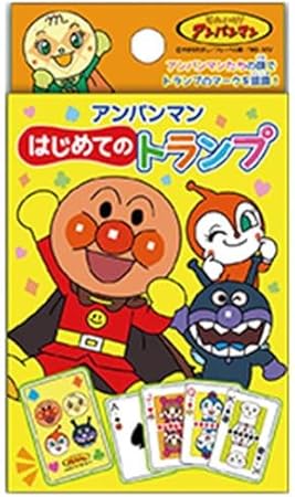 Amazon はじめてのトランプ アンパンマン 164 971 カードゲーム トランプ おもちゃ