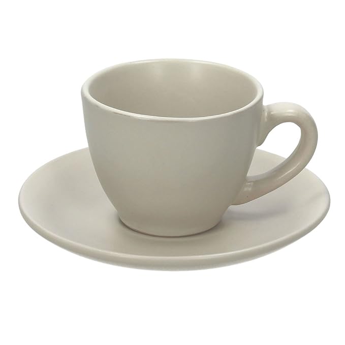 title=Tognana RL185010889 Servizio caffè Tazze Rustical, Ceramica, Beige/Matt, 12