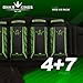 Bunker Kings V5 Supreme Pack Strapless Paintball Harness Pod Pack - 4+7 WKS Lime