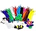 High Quality Pipe Cleaners 200 Pieces Colorful Reusable Bendable Chenile Stems for Arts Crafts and Projects