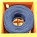 Cat6 Plenum Cable 1000ft (CMP) | 23AWG Solid Conductor, 550MHz, 4-Pair UTP Cable, DSX-8000 Fluke Tested | Bulk Ethernet Cable | Best for Gaming and Networking (Blue)