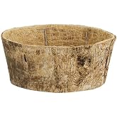 Napco Imports Indoor Outdoor Plant Succulent Herb Flower Pot 3.5 x 8.5 Inch Birch Birch Dish Garden