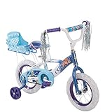 Huffy New 12 Inch Girls Frozen Bike with Sleigh, Blue