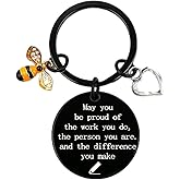 Teacher Christmas Gifts,Funny Teacher Appreciation End of Year Teachers Keychain Valentines Day Birthday Gifts for Teachers from Students Kids Graduation Thank You Gift Christmas Stocking Stuffers