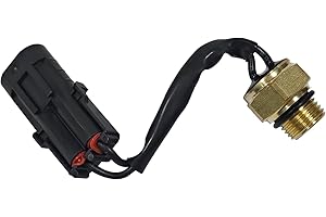 Zieichy RE503242 Temp Switch,Temperature Sensor Fits John Deere 488E 5045D 5045E 5050E 5055D 5055E 5065E