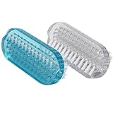 M-Aimee Double Sided Nail Brush Nail Cleaning Scrubbing Brush, 2 count