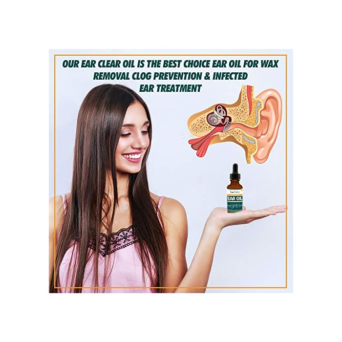 Organic Ear Oil for Ear Infections Natural Eardrops for Infection