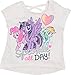 My Little Pony Toddler Girls' Fashion T-Shirt and Tulle Skirt Set, Oatmeal (4T)