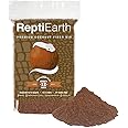 ReptiEarth Fine Coconut Fiber Substrate, Fluffy Small-Strand Reptile Substrate and Snake Bedding for Bioactive Terrarium Tank