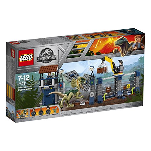 2 LEGO+Jurassic+World+Dilophosaurus+Costruzioni