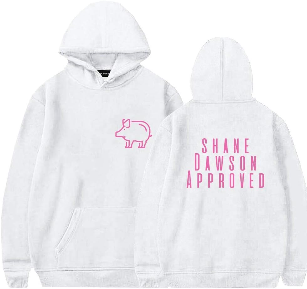 bling bling beauty Women's Funny Shane Dawson Oh My God Pig Hoodie Sweatshirt T-Shirt Pullover Tops
