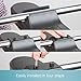 Richards Operated/Black Homewares Motorized Tie Rack with LED Lights – Rotating with Batteries – Hold up to 64 Ties and 8 Belts – Standard Rods Good for Most Closet Types