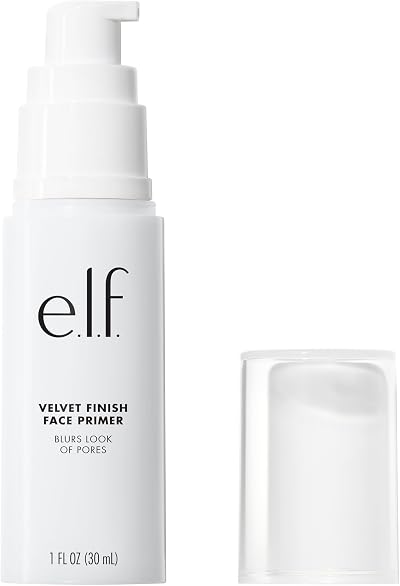 e.l.f. Mineral Infused Face Primer - Smooth Base, Fills Fine Lines, Large