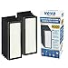 VEVA Genuine 8000 Elite Pro Series Air Purifier 2 HEPA Filters & 8 Carbon Pre-Filters - Removes Allergens, Smoke, Dust, Pet Dander & Odor Air Cleaner Home & Office