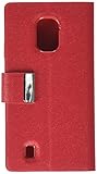 ZTE Source(N9511) FITTING CASE WITH CLIP AND CREDIT CARD SLOP! (NEW ITEM) (Red)