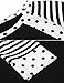 Zeagoo Womens Polka Dots Pullover Casual Striped Comfy Tees T-Shirt,1 black,XX-Large