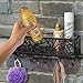 Key Hooks for Wall with Mail Holder and Organizer by My Tidy Family - Metal Basket with Hanging Hooks for organizing Keys Mail Sunglasses Cell Phone Lipstick Lanyards Wallets and Other Accessories