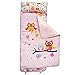 SoHo Nap Mat , Pink Dancing Owls (All Hand Embroidery)