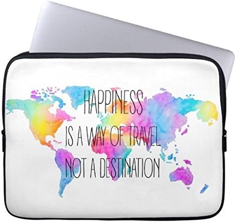 Eratio Colorful Happiness Neoprene Laptop Sleeve 12 Inch MacBook Air Case MacBook Pro Sleeve and 12 Inch Laptop Bag