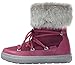 Crocs Women's Lodge Point Lace Snow Boot, Pomegranate, 9 M US