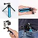 SHSHIHONG Mini Telescopic Handheld Pole Selfie Stick Tripod Handheld Monopod for Gopro Shorty GeekPro/GoPro HD Hero 7 6 5 4 3+ 3 2 1, AKASO, SJCAM SJ4000 SJ5000 and Most Action Camera(Blue)