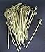 Happy Sales , Bamboo Skewers 6 Inch Twisted ends 50 PCS