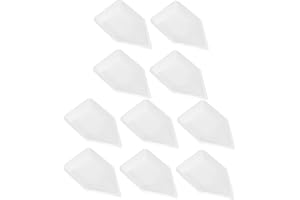 GLEAVI 10pcs Lab Weighing Boats Weigh Plates Sample Weighing Trays for Chemistry