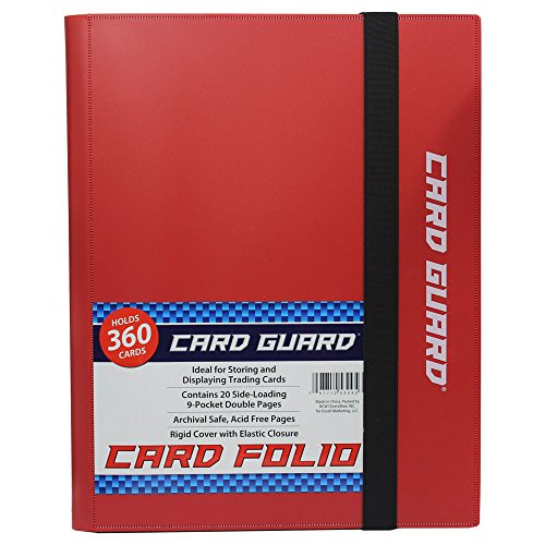 CardGuard Starter Folio, Red, Standard
