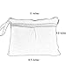 Damero 2Pack Waterproof Wet Bag, Reusable Wet Dry Bag Organizer for Travel, Beach, Diapers, Breast Pump Parts and Wet Swimsuits, Green+Blue