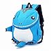 WEN FEIYU Little Kids Backpack 3D small dinosaur School school bag (blue)