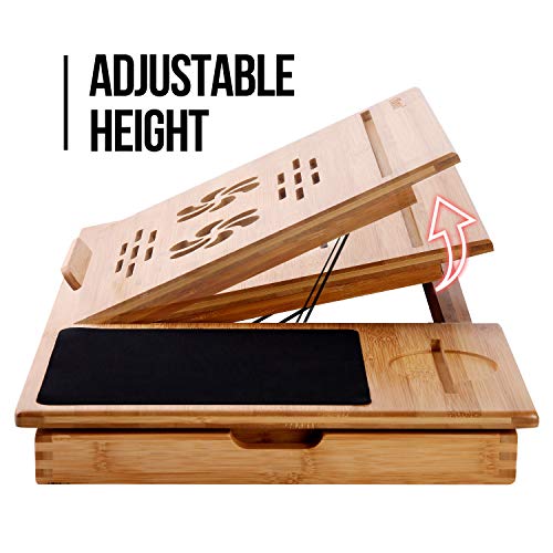 Ollieroo Treadmill Desk Attachment, Treadmill Laptop Holder, Treadmill