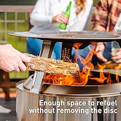Solo Stove Yukon Heat Deflector, With 3 Detachable