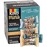 Kind Bars Dark Chocolate Nuts & Sea Salt mini bars and Caramel Almond & Sea Salt mini bars (.Minis Variety Pack, 34 Bars)