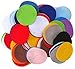 Playfully Ever After Mixed Color Assortment of Craft Felt Circles (3 Inch - 100pc)