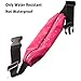 uFashion3C Running Belt Waist Pack for Phone, fits iPhone Xs Max XS X 8 7 6S 6 Plus, Galaxy S9 S8 Plus,S7 Edge, Note 9, 8, 5 - Water Resistant Reflective Fitness Workout Fanny Pack for Men and Women