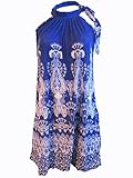 Women's Summer Printed Beach Casual Sleeveless Sundress