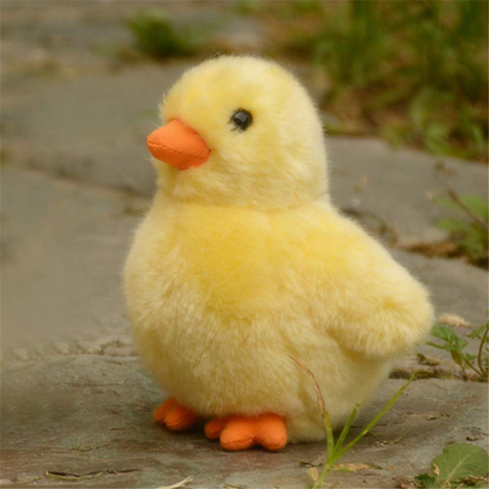 Photo 1 of TAMMYFLYFLY Yellow Chick Stuffed Animal Chicken White 5 inches, 12cm, Plush Toy, Duck Soft Toy (Yellow Chick)