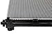 Prime Choice Auto Parts RK830 Aluminum Radiator