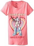 Transformers Little Girls' Robots In Disguise T-Shirt Shirt, Hot Pink, Small(4)