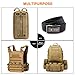 G4Free 2 Pack Tactical Molle Pouches Compact Utility EDC Waist Bag Pack Small Gear Gadget for Chest Vest Tactical Backpack(Tan)