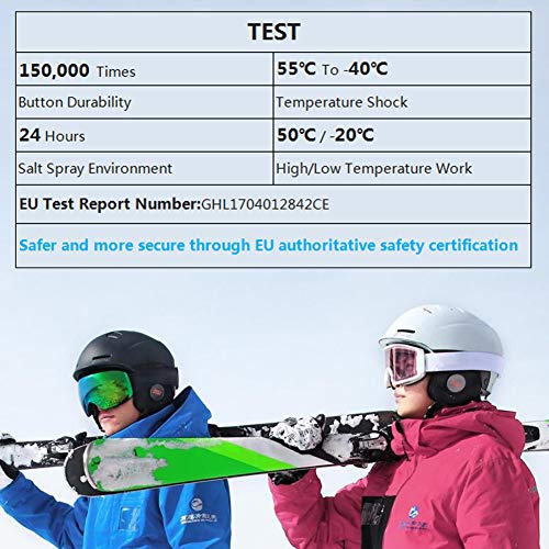 Smart4u Smart Ski Helmet SS1 with Bluetooth Ski & Snowboard Helmet,IPX4