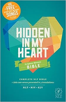 Image result for Hidden in My Heart Scripture Memory Bible NLT