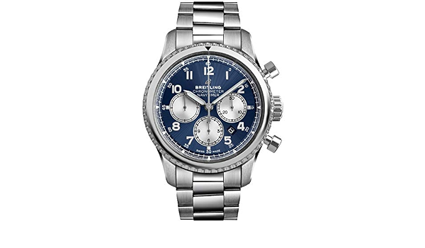Blue Breitling Navitimer 8 Chronograph 