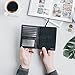 EGNT RFID Carbon ID Travel Wallet Passport Holder Cover Sleeve Case Genuine Leather Slim